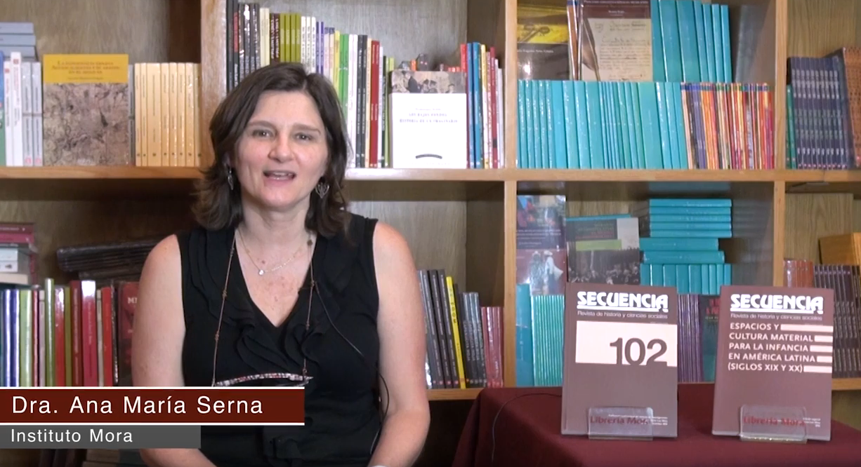 Conoce a nuestros autores. Revista Secuencia. Dra. Ana María Serna.